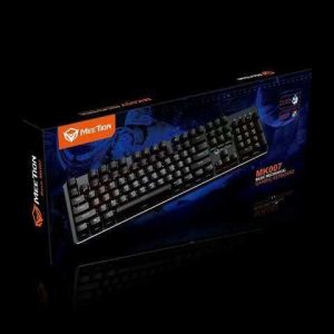 TECLADO MECANICO GAMER MEETION MK007-PRO BASE METÁLICA