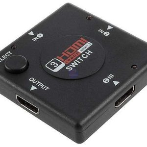 3 PORT HDMI SWITCH 3 IN 1 OUT SWITCHER BOX PORT SPLITTER 1080P
