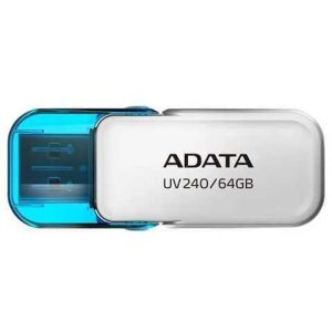 PEN DRIVE ADATA 64GB UV240 / USB 2.0 / WHITE