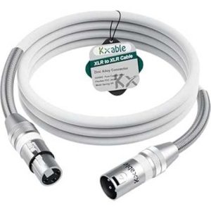 CABLE MICROFONO ADAM HALL 15 METROS BLANCO 4 STAR