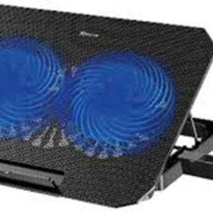 SOPORTE COOLING PAD XTREKE ME FN-818 GAMER DE 15.6" 2 VENTILADOR 7NIVELES