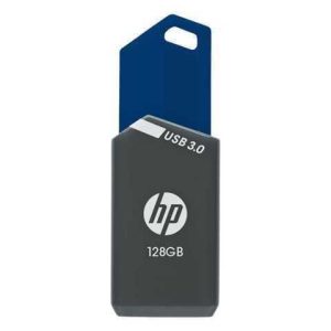 FLASH HP X900W 128GB USB 2.0 AZUL Y NEGRO