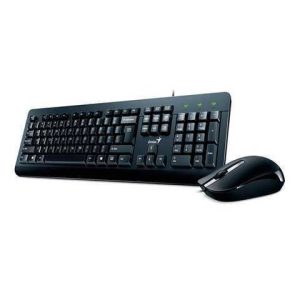 TECLADO Y MOUSE GENIUS KM-160 COMBO WIRED USB