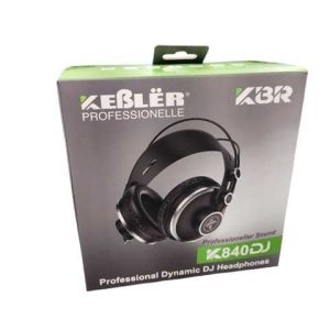 AUDIFONOS PROFESIONALES KEBLER K840DJ PLATA A08058