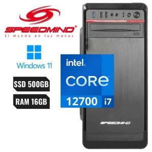 COMPUTADOR CPU SPEEDMIND I7-12700 12VA GEN | 16GB RAM DDR4 | 512GB SSD | FREEDOS | INCLUYE TECLADO Y MOUSE , S21CI70126125