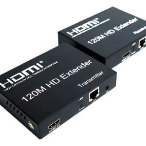 EXTENSOR HDMI HASTA 120METROS CON CABLE UTP 4K 1080P