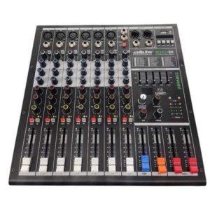 CONSOLA KEBLER 8CH FADER INTERF 1AUX USB BT 24EFEC EQ