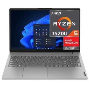 LAPTOP AMD RYZEN 5 7520U 16GB DE RAM SSD 512 FREEDOS LENOVO V15 156in