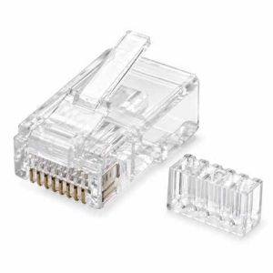 PLUG BS RJ45 CAT 5E FTP METAL 50PCS FUNDA P05187