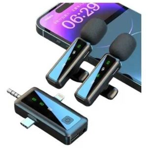 MICROFONO CORBATERO H65 WIRELESS 3 EN 1