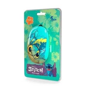 MOUSE XTECH DISNEY STICH XTM-D406ST-YL / ALAMBRICO USB / 1200 DPI / YELLOW