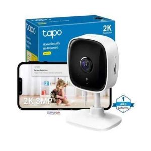 CAMARA TPLINK C110 | 3MP | VISION NOCTURNA | DETECION MOV. | SONIDO BIDIRECCIONAL HASTA 256GB