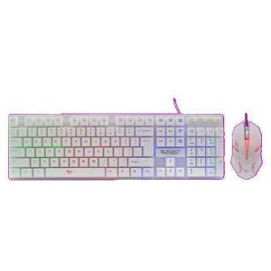 COMBO TECLADO MAS MOUSE XCRAFT XC100 WHITE