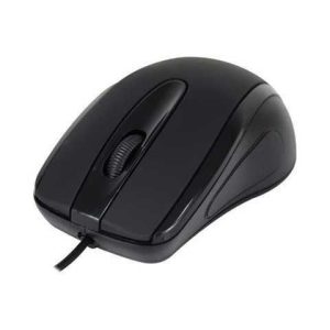 MOUSE OPTICO COLOR NEGRO QB-112