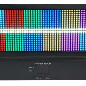 LUZ ATOMIC STROBE 8 SECCIONES CON LINEA BLANCA ST960B EURO960B, : 960 PCS RGB 3 EN 1 SMD EURO-SF864