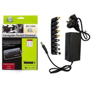 CARGADOR PORTATIL UNIVERSAL 8 CONECTORES 12-24V 120W MY-120W