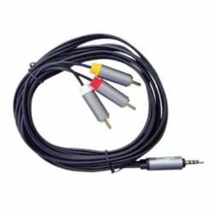 CABLE BS ADAP 3.5MM MACHO 4 SECC A 3 PLUG RCA MACHOS 1.80M