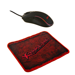 Mouse + Mouse Pad Xtrike Me GMP-290