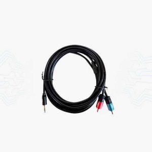CABLE BS DE AUDIO LINK 3M 2RCA A 2 1 4 MACHOS
