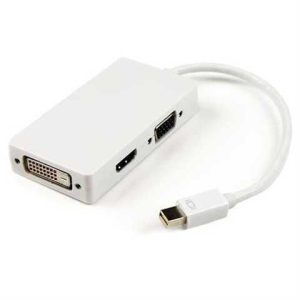 Adaptador de Mini Display Port Anera a HDMI /VGA /DVI