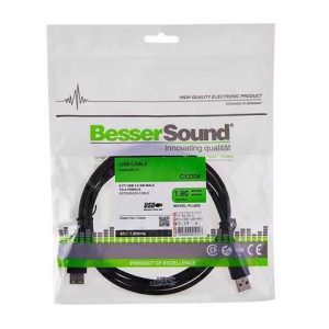 CABLE BS DATOS USB 2.0 A USB HEMBRA 10METROS